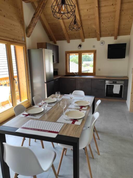 L'Echappee Belle En Montagne - Site Location-Chalet Mieussy Exteriér fotografie