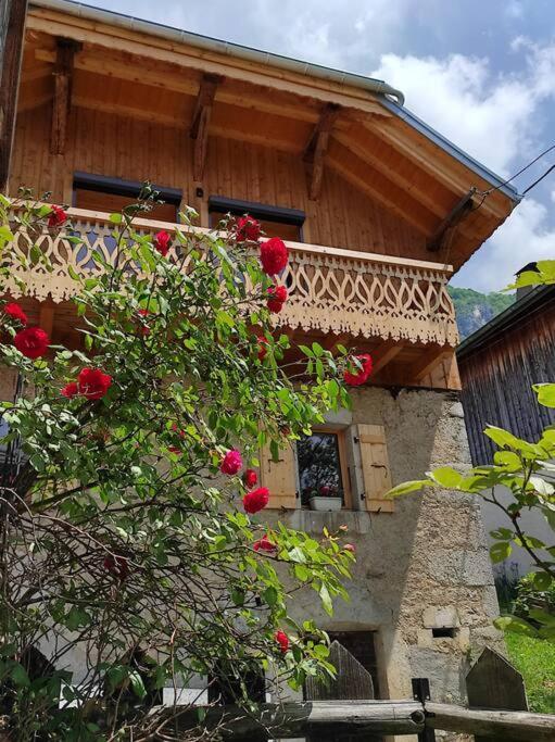 L'Echappee Belle En Montagne - Site Location-Chalet Mieussy Exteriér fotografie